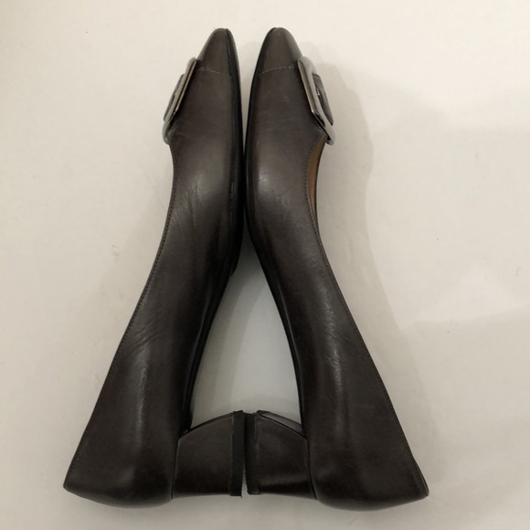 PRADA AUTHENTIC MADE IN ITALY VINTAGE LEATHER SHOES WOMENS SIZE 40 - Picture 9 of 14